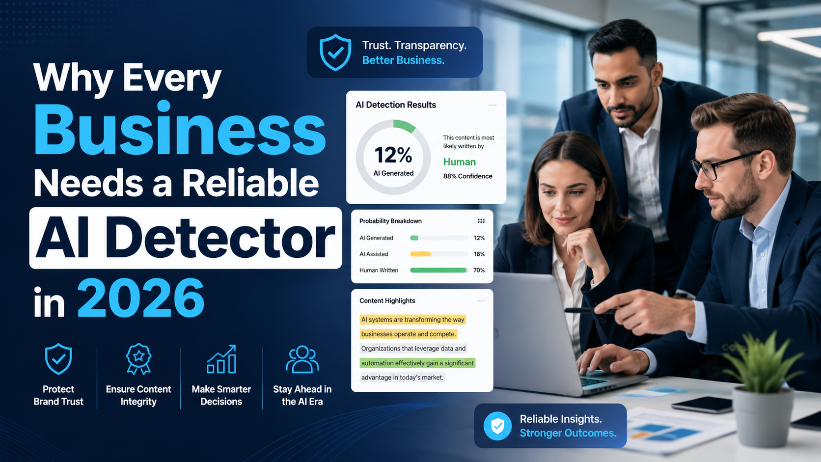 Why Every Business Needs a Reliable AI Detector in 2026
